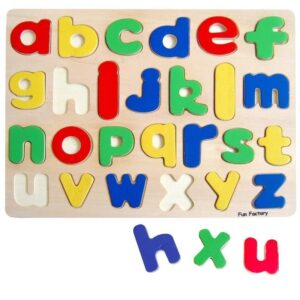 Raised Puzzle Lower Case Alphabet