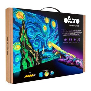 Sensory Art Clay Starry Night