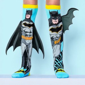 Mad Mia Batman Socks Age 6-99