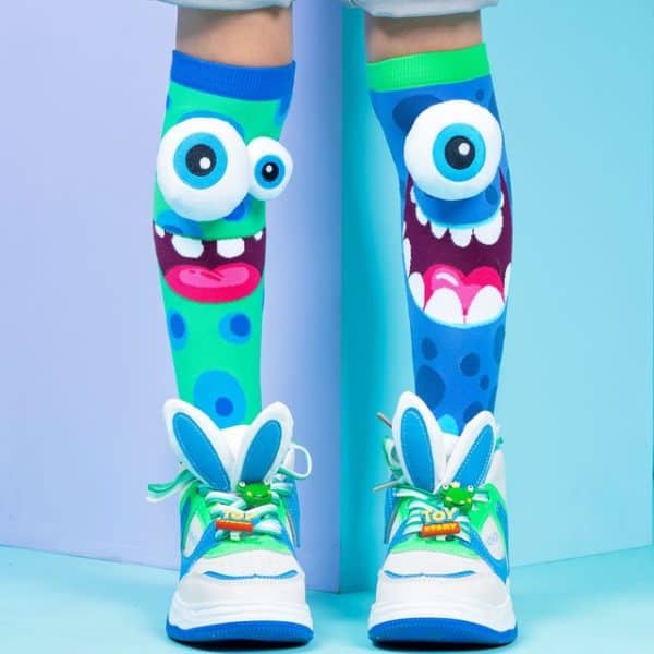 Mad Mia Silly Monsters Socks Age 6-99