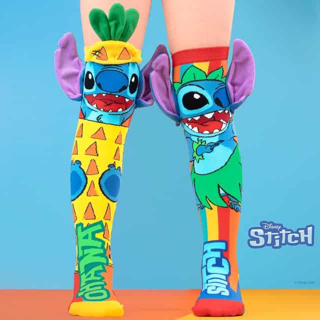 Mad Mia Stitch Pineapple Socks Age 6-99