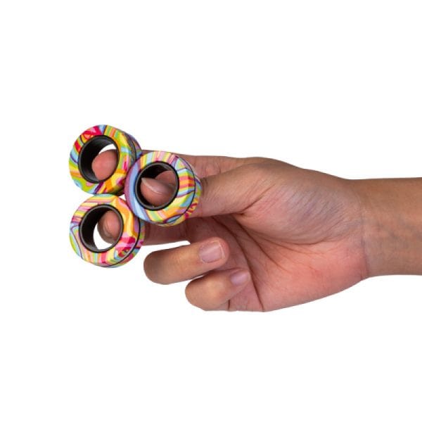 Magnetic Fidget Rings (3 pack)
