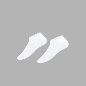 Calmcare Sensory Ankle Socks Child Size 9-12 (5-7yrs) WHITE