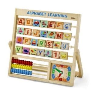 Learning Alphabet with Clock VIGA