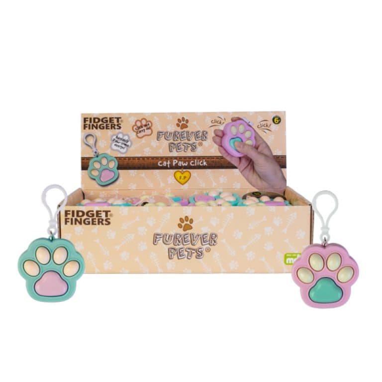 Click Fidget Cat Fidget Cat Paw Click – Autism Advisory & Support Service
