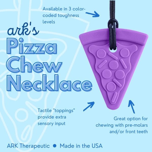 Ark Pizza Chew Necklace ROYAL BLUE XXT - Image 4
