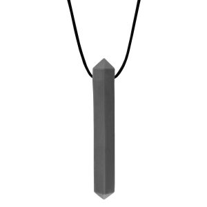 Ark Krypto Bite Chewable Gem Necklace GREY XXT