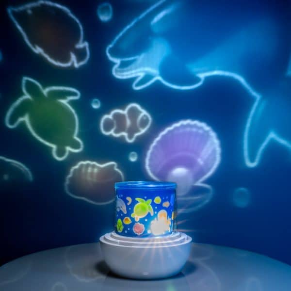 Lil Dreamers Lumi-Go-Round OCEAN Rotating Projector Light - Image 3