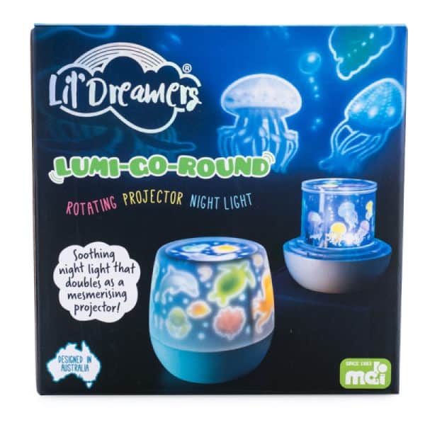 Lil Dreamers Lumi-Go-Round OCEAN Rotating Projector Light