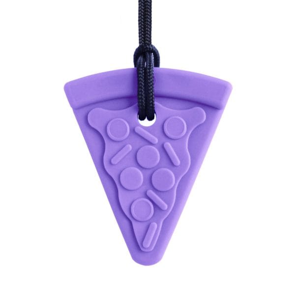 Ark Pizza Chew Necklace PURPLE XXT
