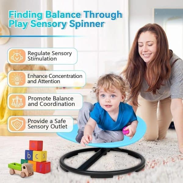 Sensory Spinning Seat - Image 2