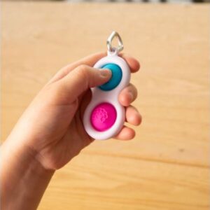 Push Button Keyring Simpl Dimpl
