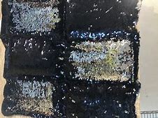 Weighted Lap Bag Sequins Black (Stainless Steel 1.5kg)