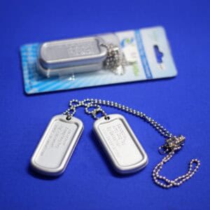 Chewy Army Dog Tag
