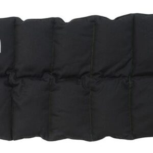 Weighted Lap Bag Black (Polly Pellets 1.5kg)