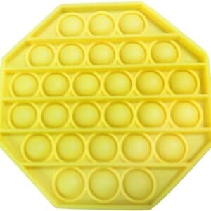 Pop Fidget Octagon Yellow