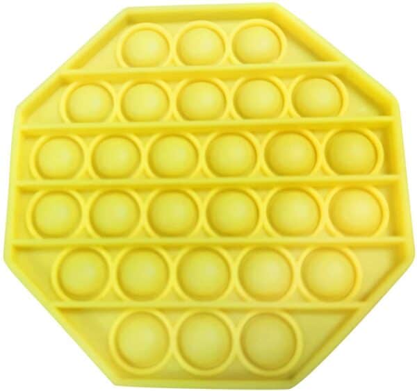 Pop Fidget Octagon Yellow